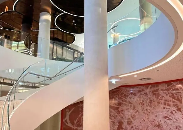 アパート Wellness Oase Direkt An Der Donau In 22 Nahe Zum Vic International Center And Uno