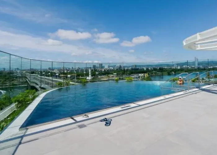 Wellness Oase Direkt An Der Donau In 22 Nahe Zum Vic International Center And Uno * ウィーン