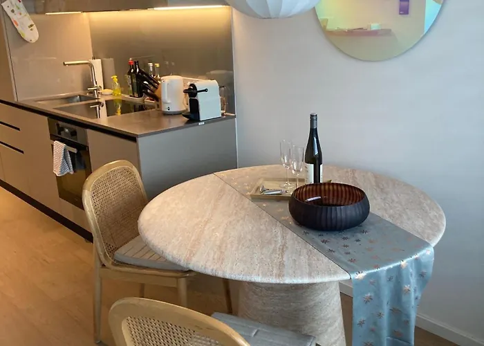 Wellness Oase Direkt An Der Donau In 22 Nahe Zum Vic International Center And Uno Apartmán